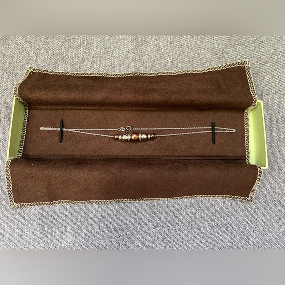 Ross Simon Round Bead with Diamond Spacer Necklace - Picture 1 of 13
